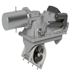 Srlp80 Retractable Thruster 90deg Motor 24v Proportional 80kg/176lb Thrust, No Frame - Srlp80/185t-2v