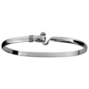 Ss 4mm Lovers Loop Bracelet 6.5 Inch - S4LOVE65