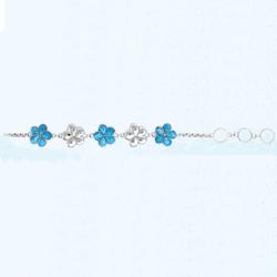 Ss Mar Azul Larimar Bracelet - MAL143SB
