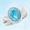 Ss Mar Azul Larimar Conch Ring 7.0 Inch - MAL131SR70