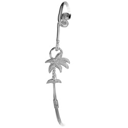 Ss Palm Esprit Bracelet W/cbc Tag And Ss Wraps 7.0 Inch - S059PALM70