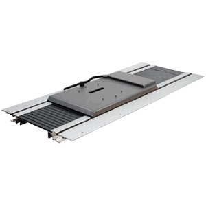 Standard Deck Rail - Wide,Flush-Mount,2500 Mm For Norsap 1500,1600,1700 Series