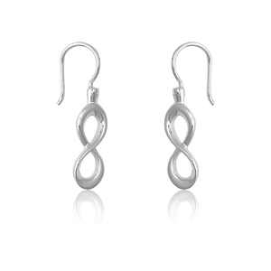 Sterling Silver Infinity Earring  - A-1768
