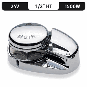 Storm Vr3500, Stainless Steel, 24v, 1500w Low-profile, Vert. Rope/chain Windlass F/ 1/2"ht - M3500l24-1/2h