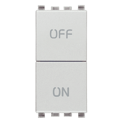 Switch: 1p No + 1p Nc (two Independent) On And Off Symbols, Next, Eikon - Vm20058.n