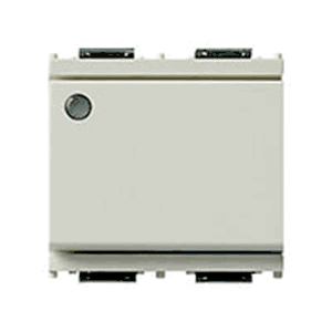 Switch: Illuminable 1-way, 1p1t, 16a, 2 Module White, Idea Series - Vm16021.m.b