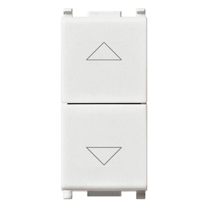 Switch: Momentary, 1p2t (no+no), Directional Arrow 10amp, White *surcharge May Apply If Buying <20* - Vm14062