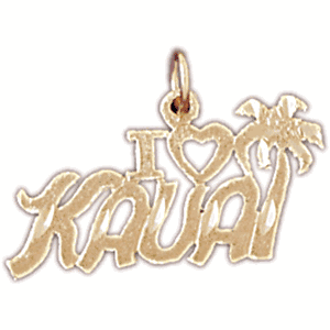 14K Gold Travel Charm-Daz-4959