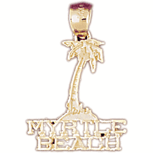 14K Gold Travel Charm-Daz-5021