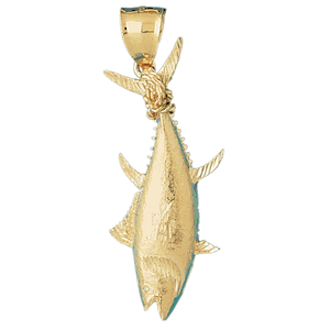 Tuna Gold Charm DAZ-565