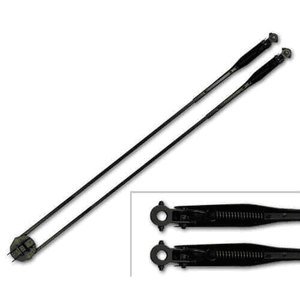 Type 1.5 Pantograph Arm Fixed Length 27.7" (700mm) For Blades To 850-900mm, Black - Ex2140.700.b