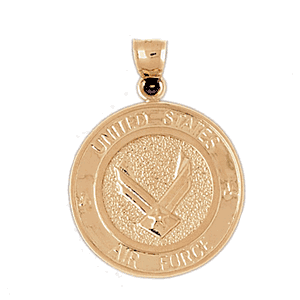 United States Air Force Gold Charm DAZ-4634