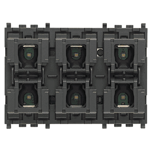 Vimar: Domotics 6-button Home Automation, Rgb Led, 3m, Eikon/arke/plana Half-button  - Vm01485