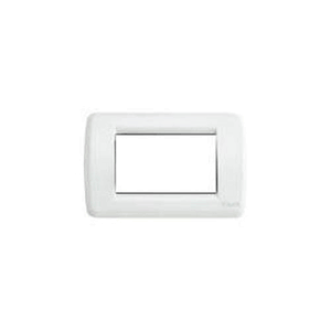 Vimar Idea Round Cover Plate - Die-Cast Metal 3 Modules