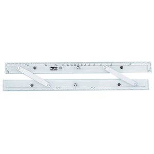 Weems Plath 18" Aluminum Arms Parallel Rule