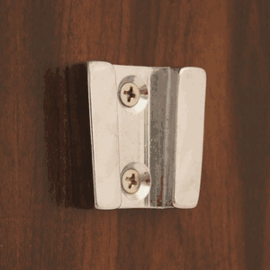 Weems Plath Wall Bracket (Chrome) for 6", 7", 8" Bells #6000C, 7000C, 8000C
