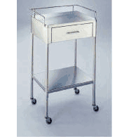 Blickman Anesthesia Utility Table: FERGUSON - 1 drawer