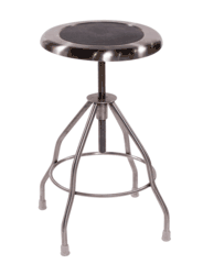 Blickman CLIFTON Adjustable Stainless Steel Stool Blickman CLIFTON Adjustable Stainless Steel Stool