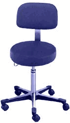 Blickman Five-Leg Pneumatic Exam Stools - Model 1210