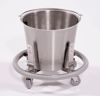 Blickman KICKBUCKET Lenox Receptacle