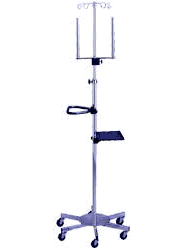 Blickman Six-Leg Chrome IV Stands