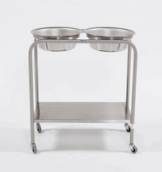 Blickman SNYDER Solution Stand - Double Basin