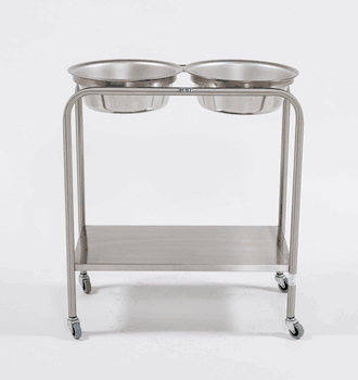 Blickman SNYDER Solution Stand - Double Basin