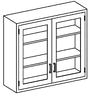 Blickman Wall Cabinet Model E