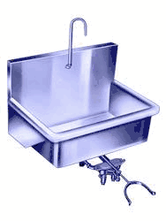 Blickman Windsor Scrub Sink - Infrared Controls