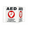 Cardiac Science AED 3D Wall Sign Kit