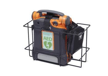 Cardiac Science Powerheart AED Wall Storage Basket with Belt