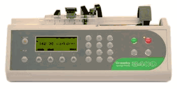 Graseby Medical Model 3400 Nuclear Medicine - Nuclear Cardiology Syringe Pump