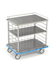 MAC Medical Open Case Cart Model # MMOCC13