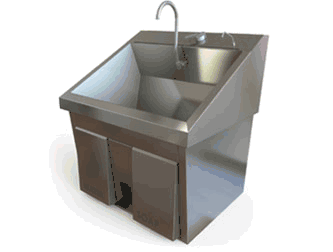 MAC-SS Series Single Station Scrub Sink Model SS32