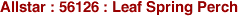 Allstar : 56126 : Leaf Spring Perch