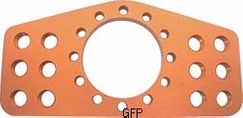 Allstar : 60174 : Quick Change 12 Hole Panhard Bracket Holes On Both Sides (6)