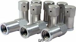 Allstar : 72060 : Quick Change Cover Nuts Aluminum 10Pack
