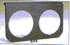 Auto Meter : 2236 2 1/16" Mounting Panel - Single Hole - Black
