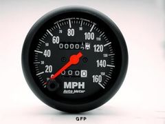 Auto Meter : 2694 3 3/8" Z-Series - Speedometer - In Dash - Mechanical -  160 MPH