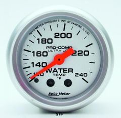Auto Meter : 4332 2 1/16" Ultra-Lite -  Water Temperature Gauge - Mechanical -  120-240 Degrees F