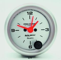 Auto Meter : 4385 2 1/16" Ultra-Lite -  Clock - Electric