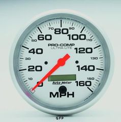 Auto Meter : 4489 5" Ultra-Lite -  Speedometer - Electric -  In-Dash - Programmable - 160 MPH