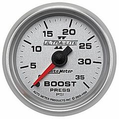 Auto Meter : 4904 : 2 1/16" - Ultra Lite II - Boost - 0-35psi