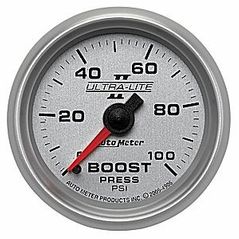 Auto Meter : 4906 : 2 1/16" - Ultra Lite II - Boost - 0-100 PSI