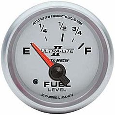 Auto Meter : 4915 : 2 1/16" - Ultra Lite II - Fuel Level - Ford