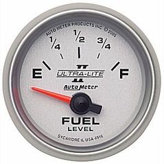 Auto Meter : 4916 : 2 1/16" - Ultra Lite II - Fuel Level