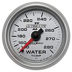 Auto Meter : 4931 : 2 1/16" - Ultra Lite II - Water Temperature - 140 - 280 deg. F