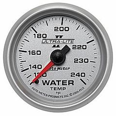 Auto Meter : 4932 : 2 1/16" - Ultra Lite II - Water Temperature - 140 - 240 deg. F