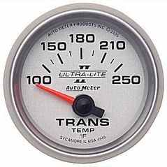 Auto Meter : 4949 : 2 1/16" - Ultra Lite II -  Transmission Temperature - 100 - 250 deg. F