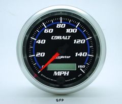 Auto Meter : 6288 3 3/8" Cobalt Series - Speedometer - Electric - In-Dash - 160 MPH